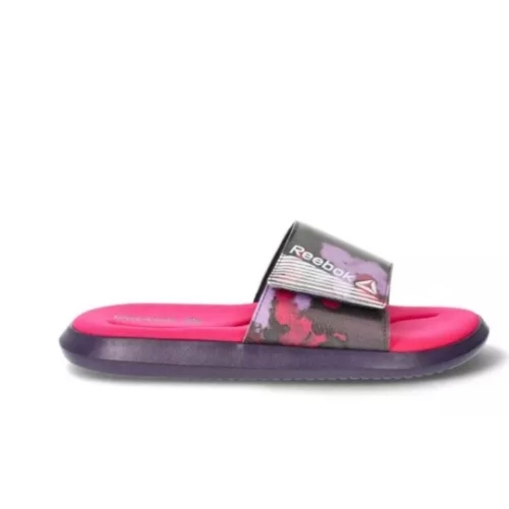 Reebok Women’s Sandals Sport light Weight Slides Memory foam 7 Pink ($) 4843